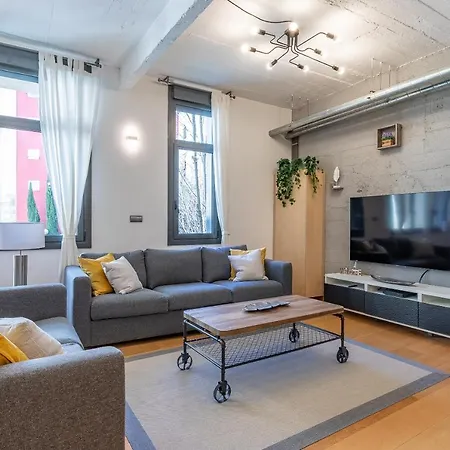 Apartmán New! Lovely 3-bedroom Loft In Bilbao